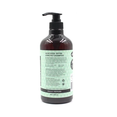 Gambar Pet Kingdom 800 Ml Sampo Hewan Extra Care Dengan Aloe Vera