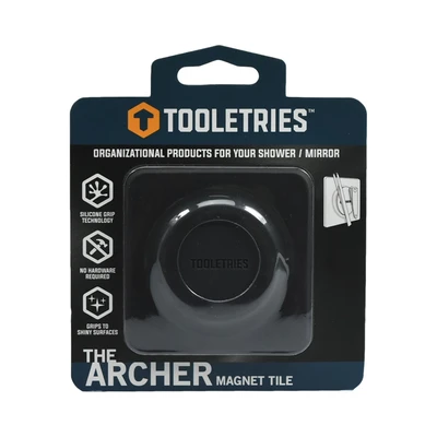 Gambar Tooletries Archer Gantungan Magnet - Abu-Abu Tua