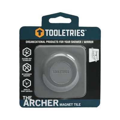 Gambar Tooletries Archer Gantungan Magnet - Abu-Abu
