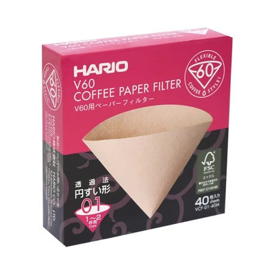 Gambar Hario Set 40 Pcs Kertas Filter Kopi V60