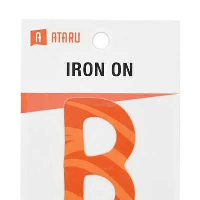 Gambar Ataru Patch Huruf B - Oranye
