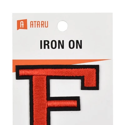 Gambar Ataru Patch Huruf F - Merah