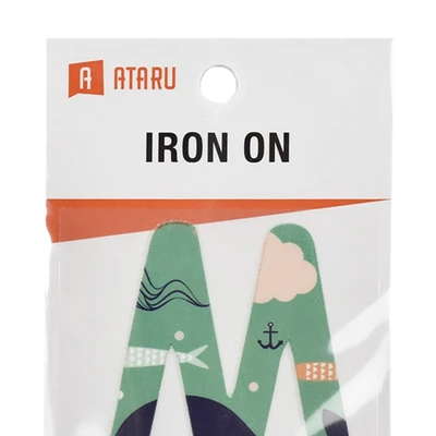 Gambar Ataru Patch Huruf M - Hijau
