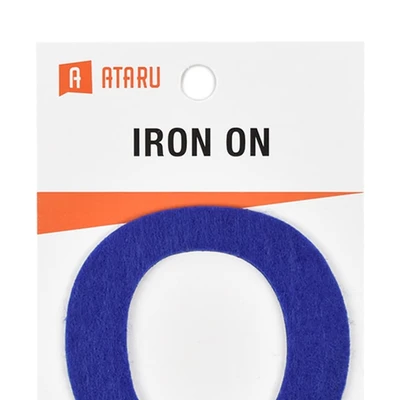 Gambar Ataru Patch Alphabet O - Biru