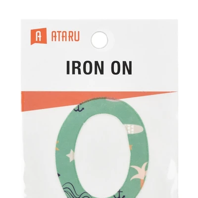 Gambar Ataru Patch Alphabet Q - Hijau