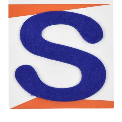 Gambar Ataru Patch Alphabet S - Biru