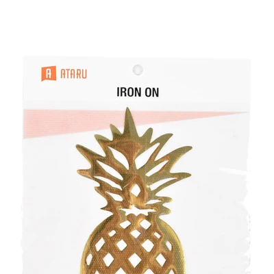 Gambar Ataru Patch Pineapple - Gold