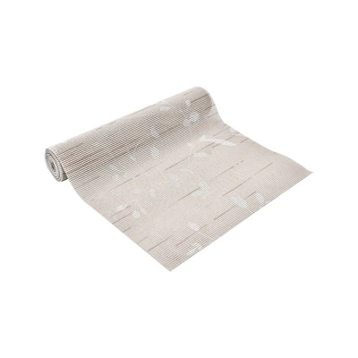 Gambar Arthome Alas Anti Slip Flower 30x150 cm - Cokelat Taupe