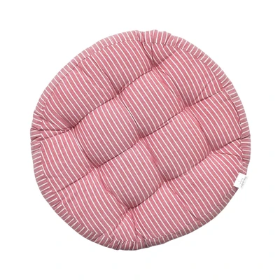 Gambar Arthome 45x45x5 Cm Bantal Alas Duduk Stripe - Pink