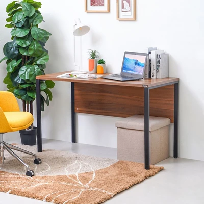Gambar Informa Hector Meja Kantor - Hitam/Cokelat Walnut