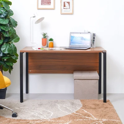 Gambar Informa Hector Meja Kantor - Hitam/Cokelat Walnut