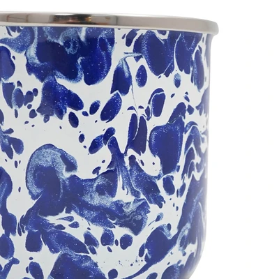 Gambar Kichero Mug Enamel Doreng 400 ml - Biru