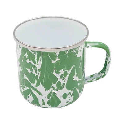 Gambar Kichero Mug Enamel Doreng 400 ml - Hijau