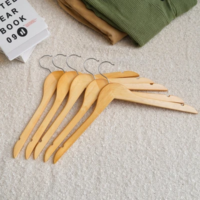 Gambar Stora Hanger Baju Kayu 44.5 cm Set 5 pcs
