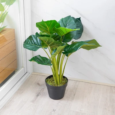 Gambar Informa Tanaman Artifisial Pothos Dengan Pot 60x60x60 cm - Hijau