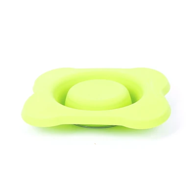 Gambar Pet Kingdom Ukuran S Mangkuk Anjing Slow Bone Shape Silikon - Hijau