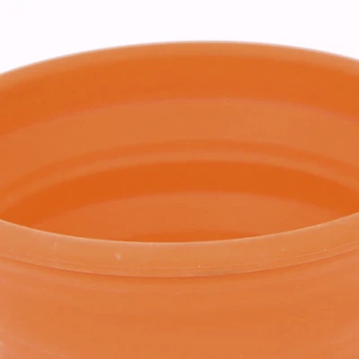 Gambar Pet Kingdom Ukuran M Mangkuk Makan Anjing Collapsible - Oranye