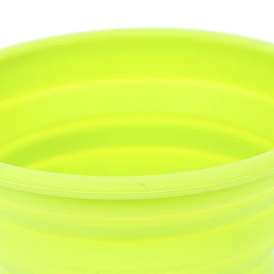Gambar Pet Kingdom Ukuran M Mangkuk Makan Anjing Collapsible - Hijau