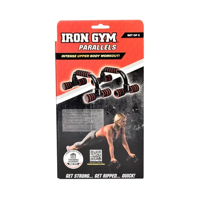 Gambar Iron Gym Alat Push Up Parallels - Hitam