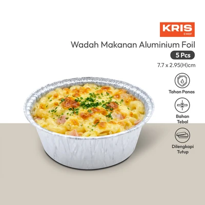 Jual Krischef Cm Set Pcs Wadah Makanan Aluminium Foil Round