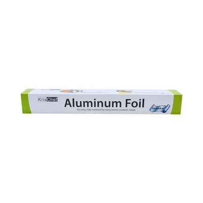 Gambar Krischef Wadah Makanan Aluminium Foil Roll 30x800 cm - Silver