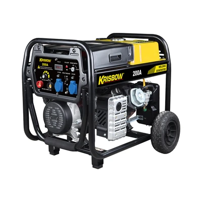 Gambar Krisbow Genset Welding Bensin 200 A 1 Pk Open Vrse20