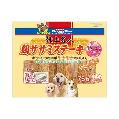 Gambar DoggyMan Camilan Anjing Chicken Fillet & Collagen 360 gr