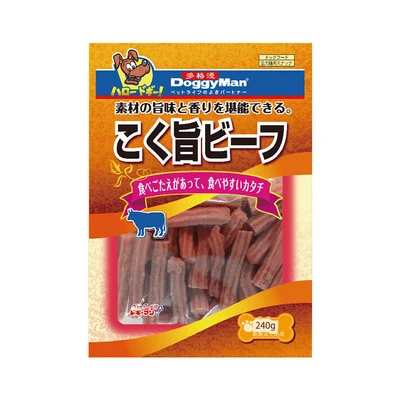Gambar Doggyman Camilan Anjing Stick New Delicious Beef 240 gr