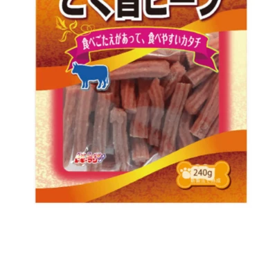 Gambar Doggyman Camilan Anjing Stick New Delicious Beef 240 gr