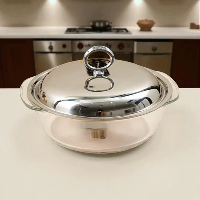 Gambar Appetite Penghangat Makanan Round Chinese 2 Liter - Silver