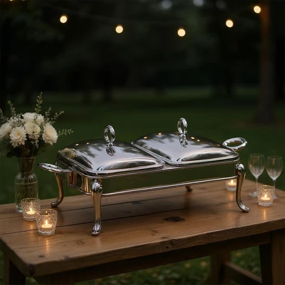 Gambar Appetite Penghangat Makanan Doublerect 1.8 Liter - Silver