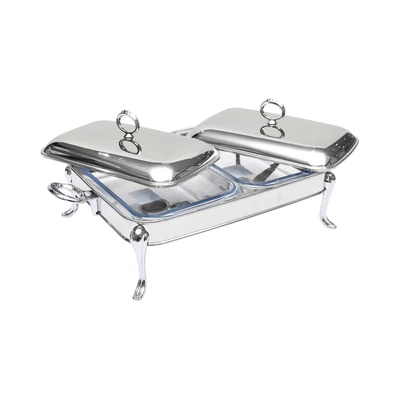 Gambar Appetite Penghangat Makanan Doublerect 1.8 Liter - Silver