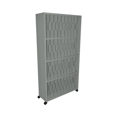 Gambar Krisbow Lemari Arsip Kantor Metal Dengan Divider 31.2x92x176 cm