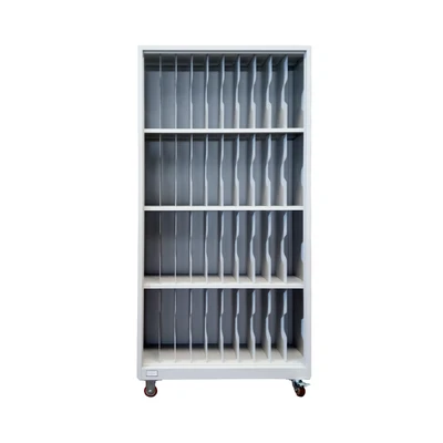 Gambar Krisbow Lemari Arsip Kantor Metal Dengan Divider 31.2x92x176 cm