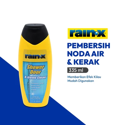 Gambar Rain X Cairan Pembersih Noda Air & Kerak Kamar Mandi X-Treme Clean 335 ml
