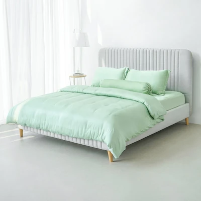 Gambar Fiore 260x230 cm Duvet Cover Tencel - Hijau