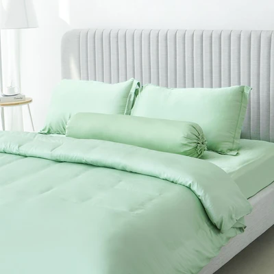 Gambar Fiore 260x230 cm Duvet Cover Tencel - Hijau