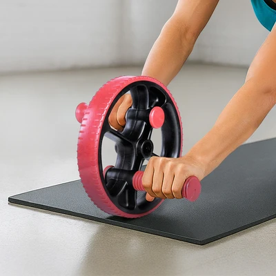Gambar Landstro Dual Ab Slide Wheel - Merah