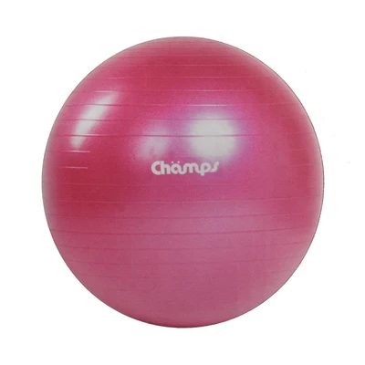Gambar Champs 75 cm Bola Fitness Anti-Burst - Merah