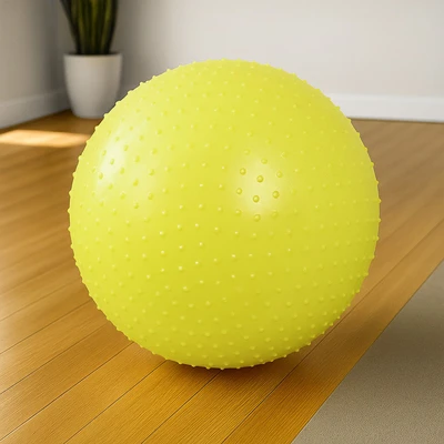 Gambar Champs Bola Fitness Massage 65cm - Kuning