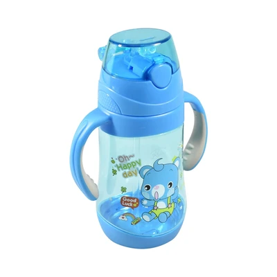 Gambar Kris 450 Ml Botol Minum Anak - Biru