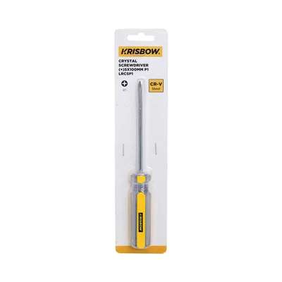 Gambar Krisbow Obeng Kristal Plus 5X100mm P1 Lrcsp1