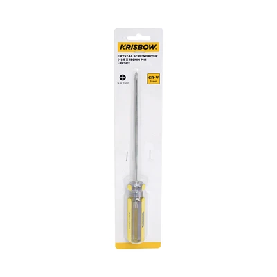 Gambar Krisbow Obeng Kristal Plus 5x150 mm P1 LRCSP2