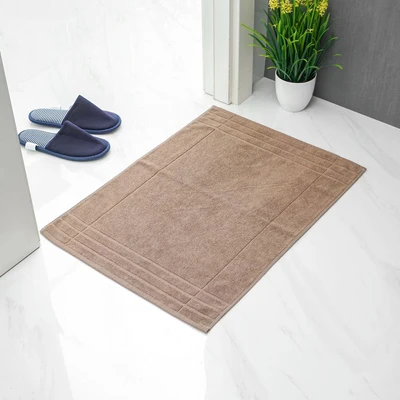 Gambar Informa Keset Kamar Mandi Katun Tarve 50x70 cm - Cokelat