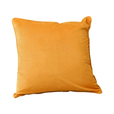 Gambar Informa Sarung Bantal Sofa Polyester Velvet 45x45 cm - Oranye