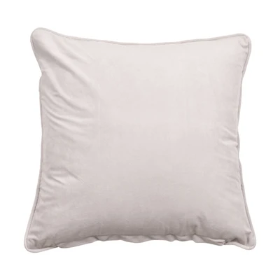 Gambar Informa Sarung Bantal Sofa Polyester Velvet 45x45 cm - Abu-Abu Smokey