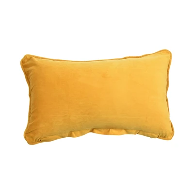 Gambar Informa Sarung Bantal Sofa Polyester Velvet 30x50 cm - Oranye Sunflower