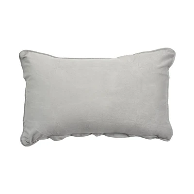 Gambar Informa Sarung Bantal Sofa Polyester Velvet 30x50 cm - Abu-Abu Smoke