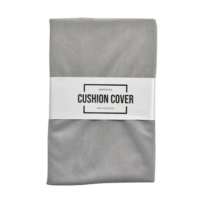 Gambar Informa Sarung Bantal Sofa Polyester Velvet 30x50 cm - Abu-Abu Smoke