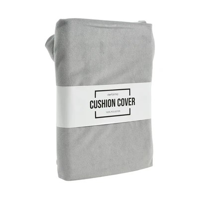 Gambar Informa Sarung Bantal Sofa Polyester Velvet 70x70 cm - Silver Sconce